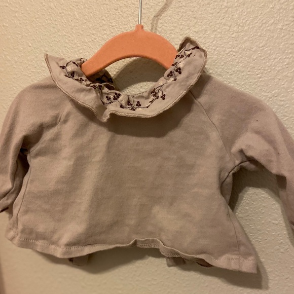 Zara Girls Embroidered Blouse - Picture 2 of 4